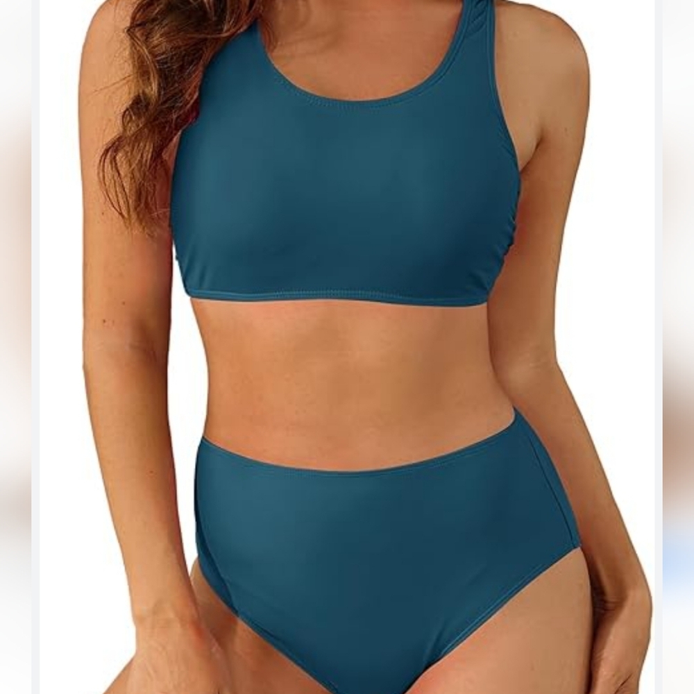 Women's Teal Bikini Set